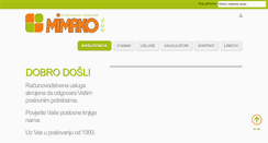 Desktop Screenshot of mimako.hr